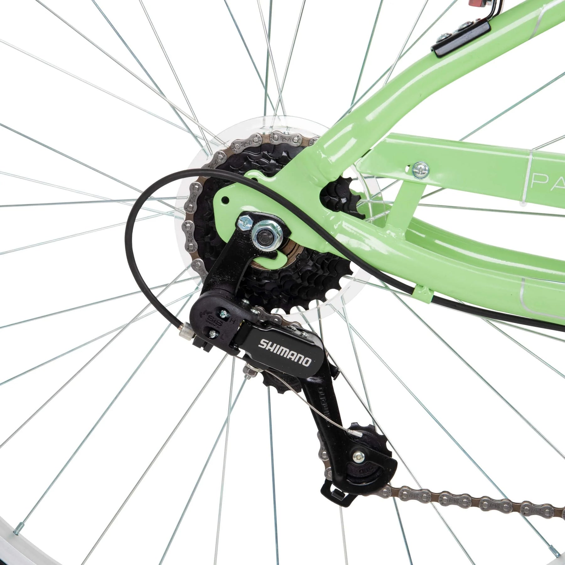 Huffy 27.5 In. Parkside Women'S Comfort Bike with Perfect Fit Frame, Mint