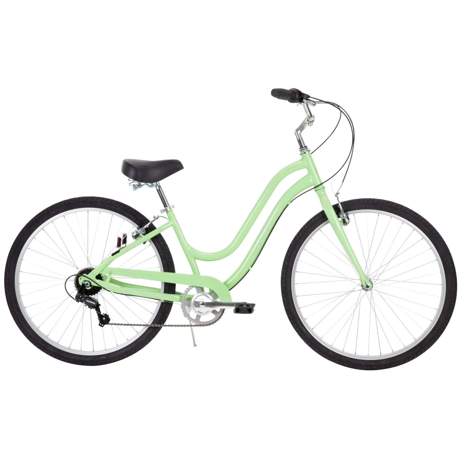 Huffy 27.5 In. Parkside Women'S Comfort Bike with Perfect Fit Frame, Mint